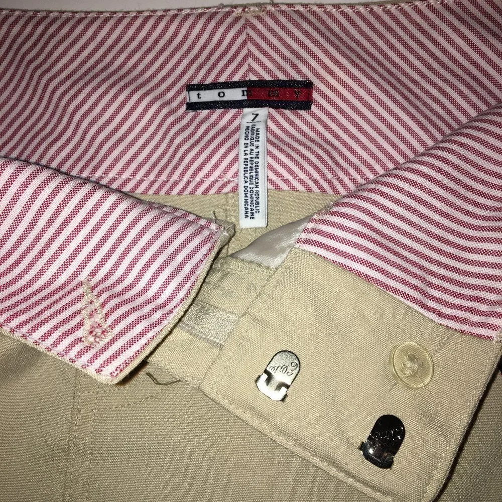 Tommy Hilfiger Stretch Khaki Skirt NWT